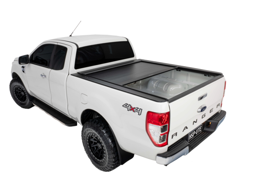 HSP Roller Shutter with sports Bar adapter Ranger 11 & Raptor 18+ Roll R Cover Series 3 Space Cab Ute Lid