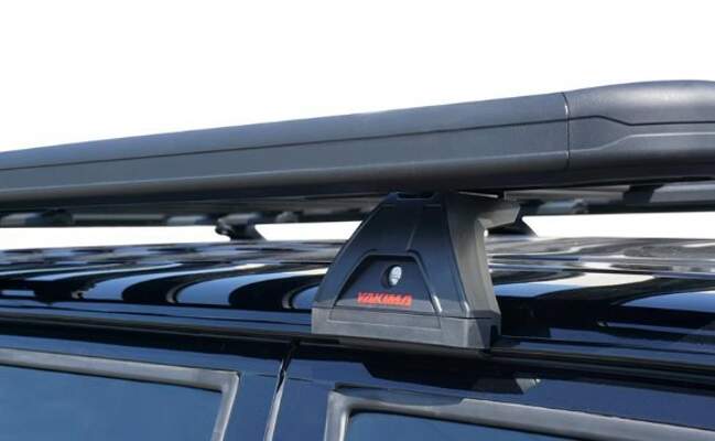 LockNLoad Platform & RuggedLine Kit Nissan Patrol 1485x 2130mm Gutters
