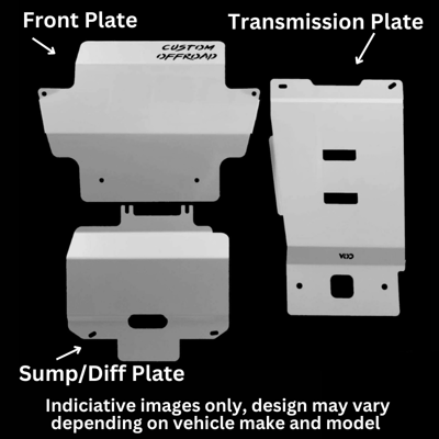 Custom Off-Road Bash Plates Isuzu Dmax 2020+
