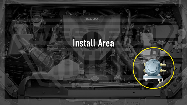 Fuel Manager Pre Filter Kit OS-44-FM Isuzu D-Max & Mazda BT50