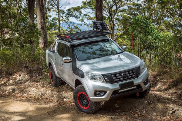 LockNLoad Platform & RuggedLine Kit Ford Ranger 1240x1530mm Custom Track