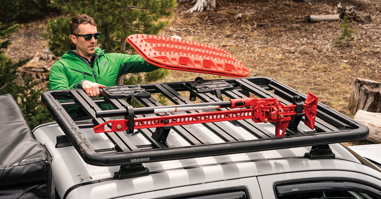 LockNLoad Platform & RuggedLine Kit Toyota Hilux 1240x1530mm Custom Track
