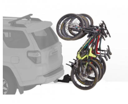 Hitch Mount Vertical Bike Carriers Hang Over 4
