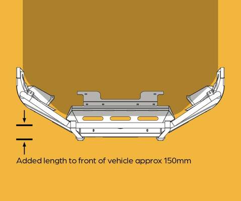 Oxley Bull Bar to suit GWM Cannon 2020 onwards