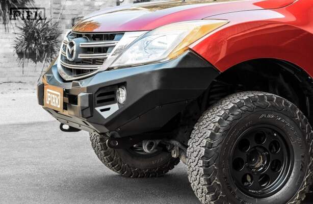 piak elite no loop mazda bt50 black tow points underbody