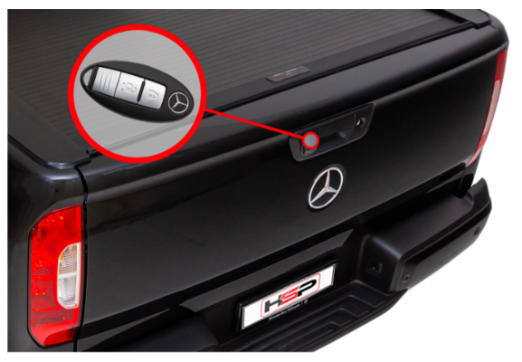 HSP Tail Lock Tailgate Remote Central Locking -Mercedes Benz X Class