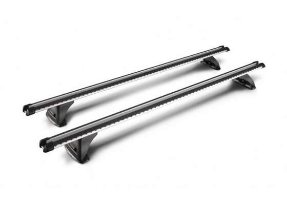 HD Roof Bar 150cm Silver Pair