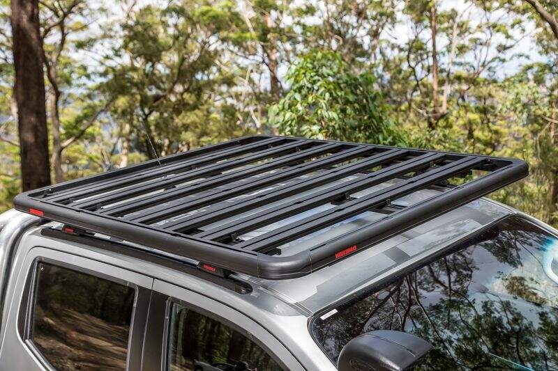 LockNLoad Platform RuggedLine Kit to suit Toyota Hilux 1240x1530mm Custom Track