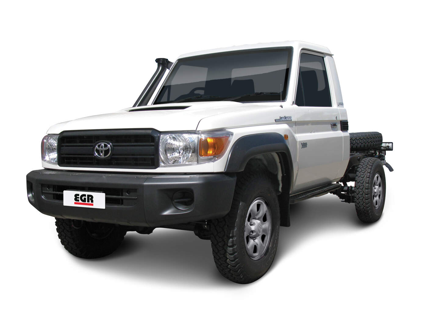 To Suit Toyota Landcruiser 70 Series 2008+: Front EGR Fender Flares